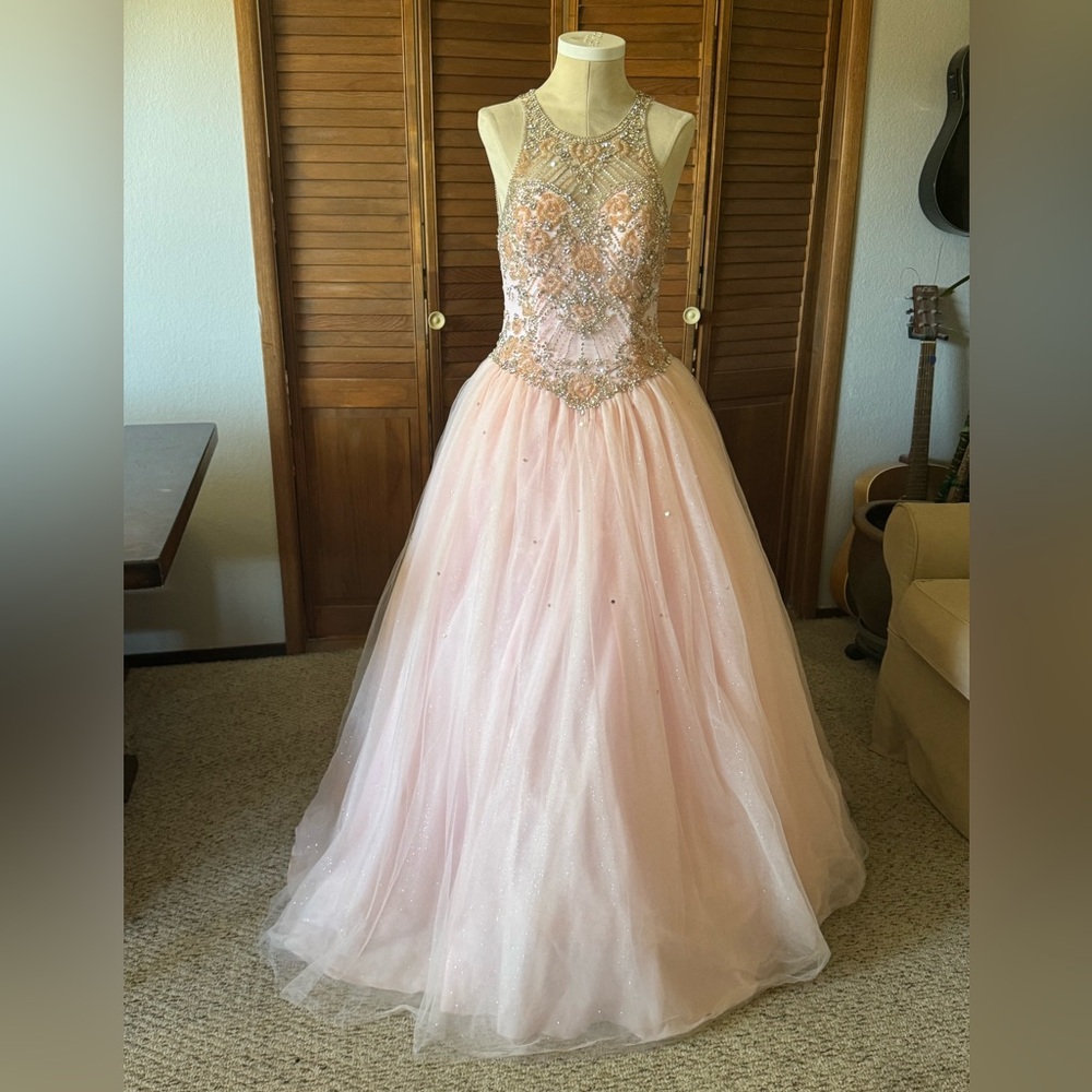 Mery’s quinceanera dress pink